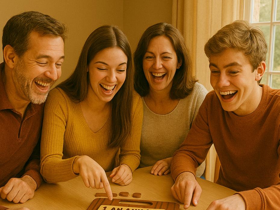 Guessers get one secret guess - guess sooner to score more