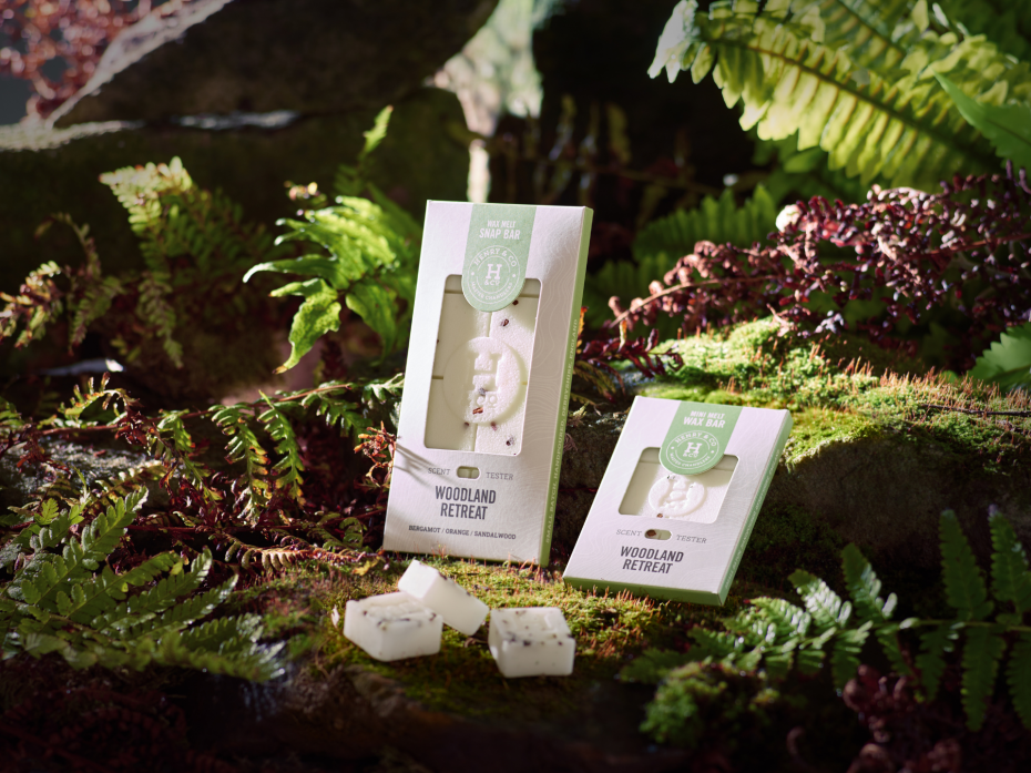 Woodland Retreat Wax Melt Bars &ndash; Bring the Fresh, Calming Scents of the Forest into Your Home.