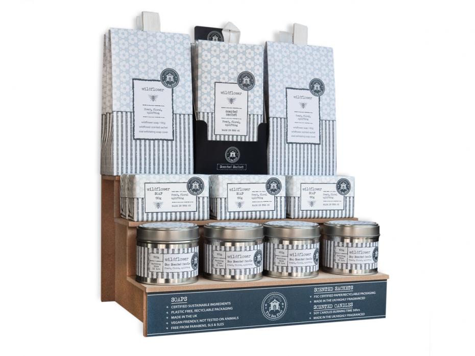 Wildflower Retail Display Stand