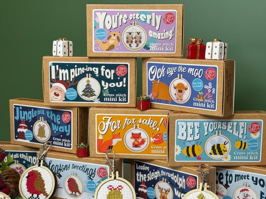 Mini Marchbox Cross Stitch Kit Range