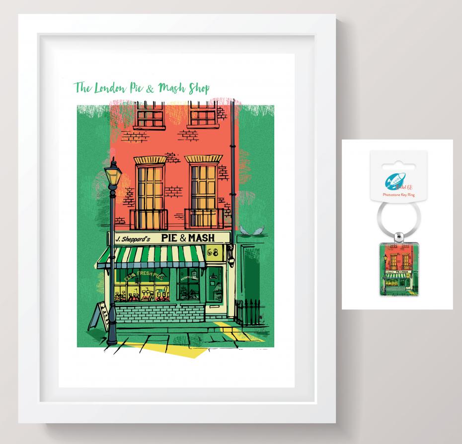 London Calling Prints/Keyrings