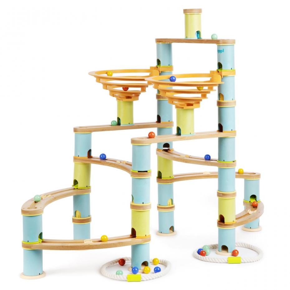 boppi Bamboo Marble Run Product Image - Jumbo Pack