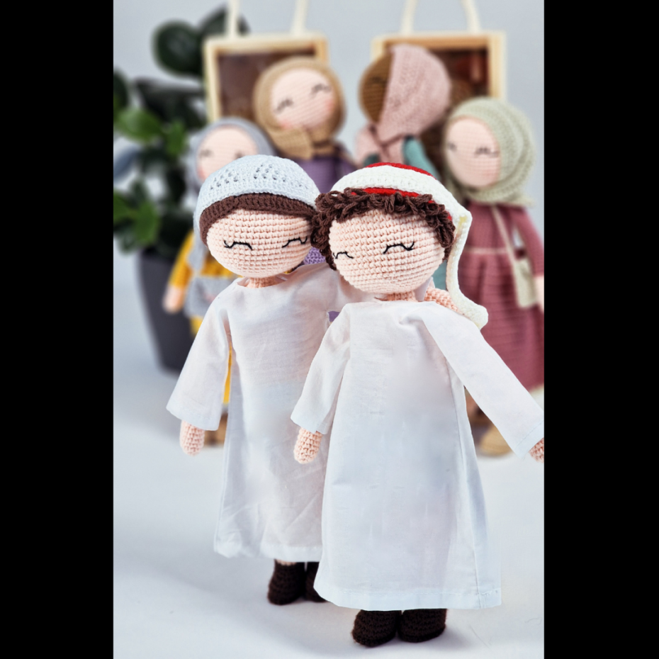 Keepsake Muslim Doll Collection: Handmade & Eco-friendly