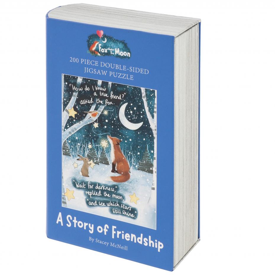 Fox Under the Moon Jigsaw - A Story of Friendship