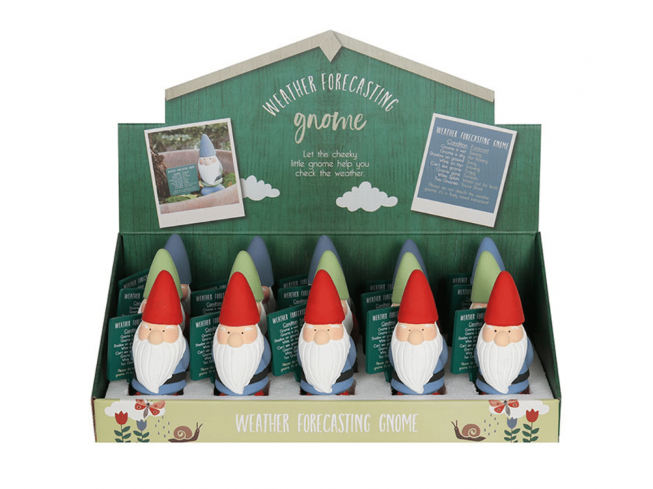 Weather Gnome Retail Display