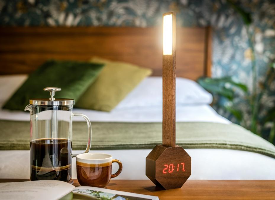 Octagon One Plus Portable Alarm Clock Light