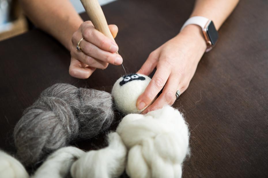 Handfelted in Yorkshire