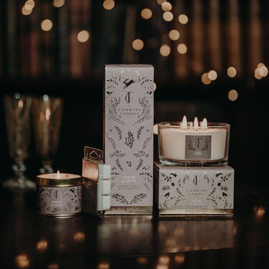 Sugar & Spice Tin Candle