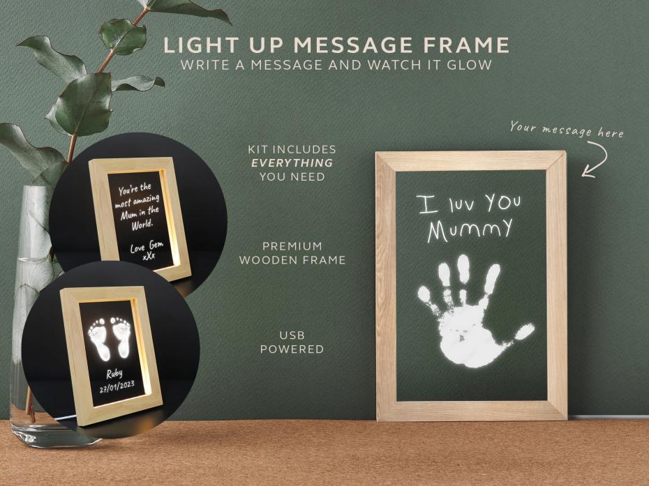 Pikkii Light Up Message Frame