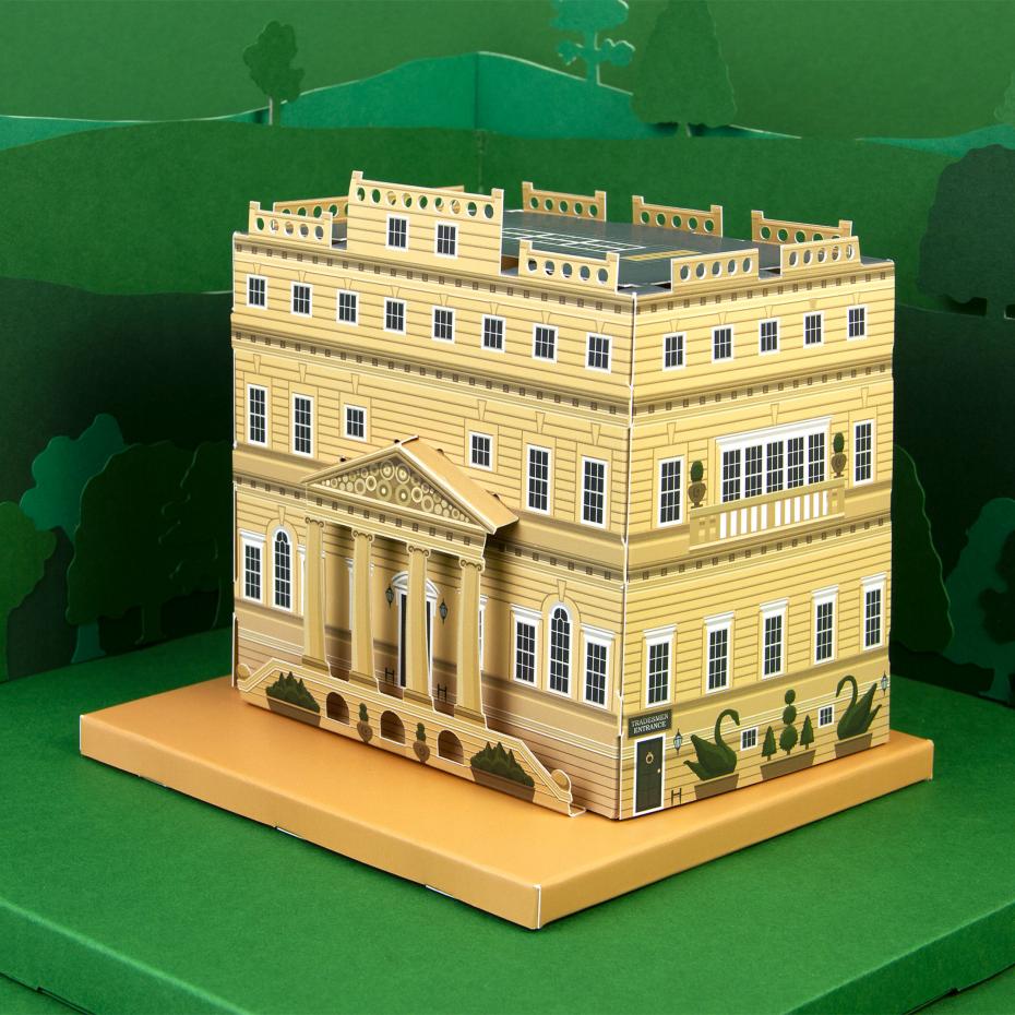 This elegant country estate is a perfect keepsake.