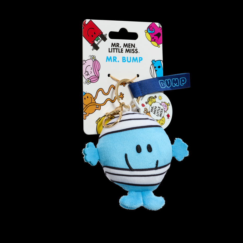 Mr, Bump Plush Keychain