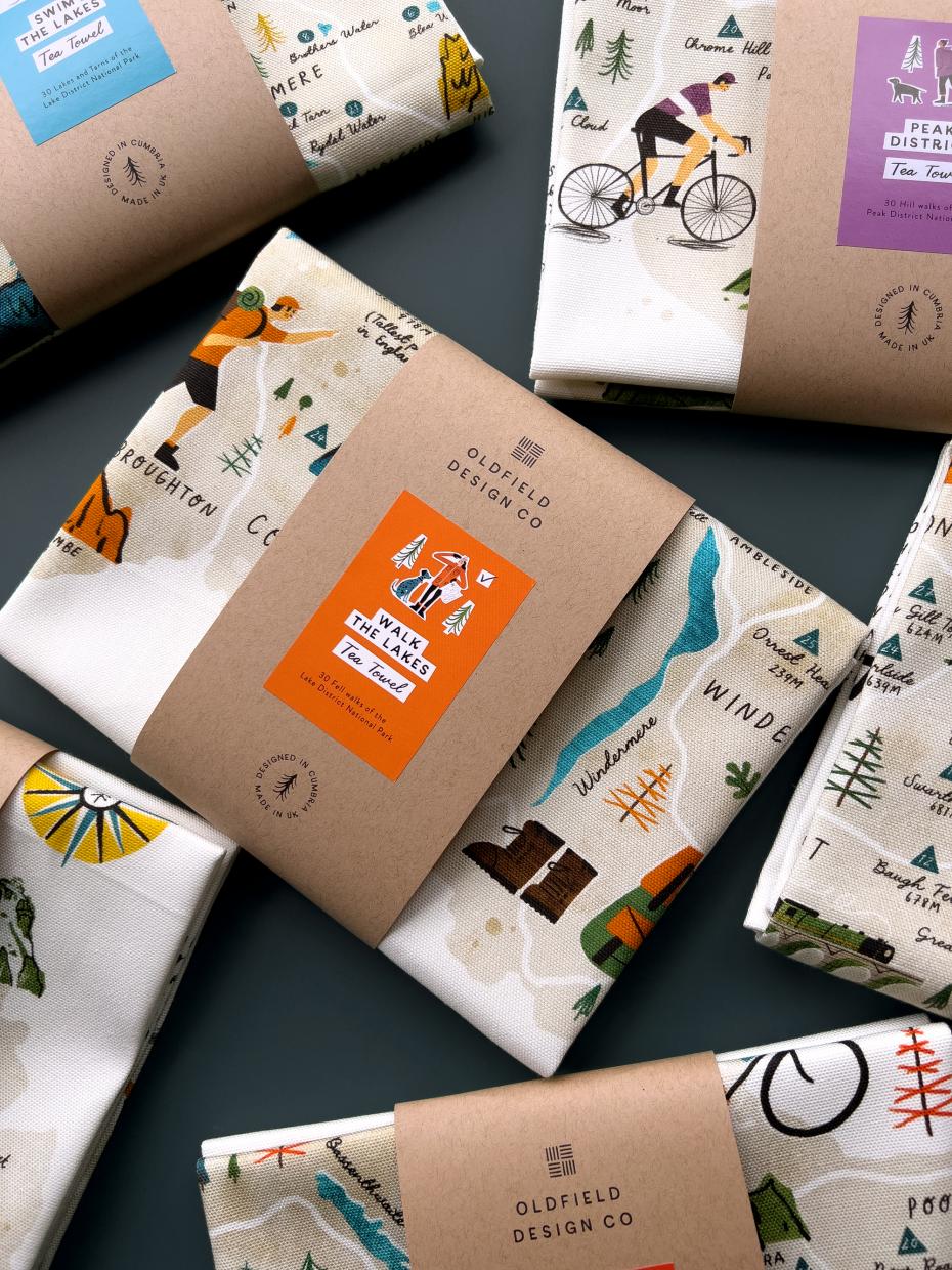 Tea Towel Selection Packaging