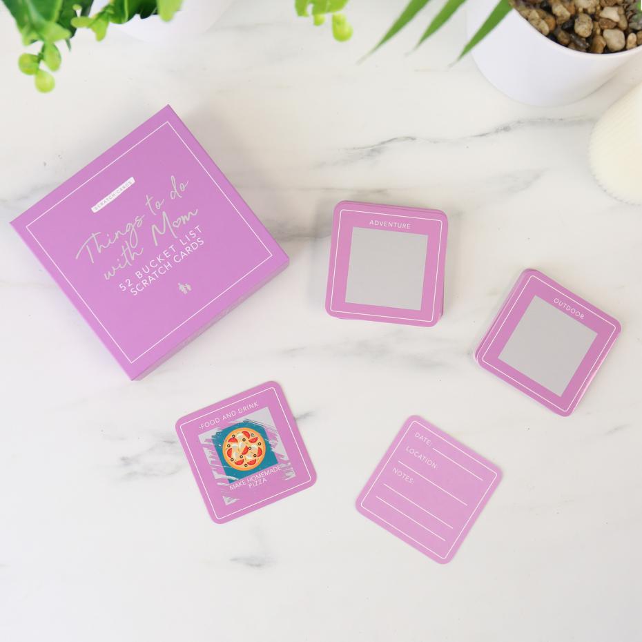 Bucket List Scratch Cards