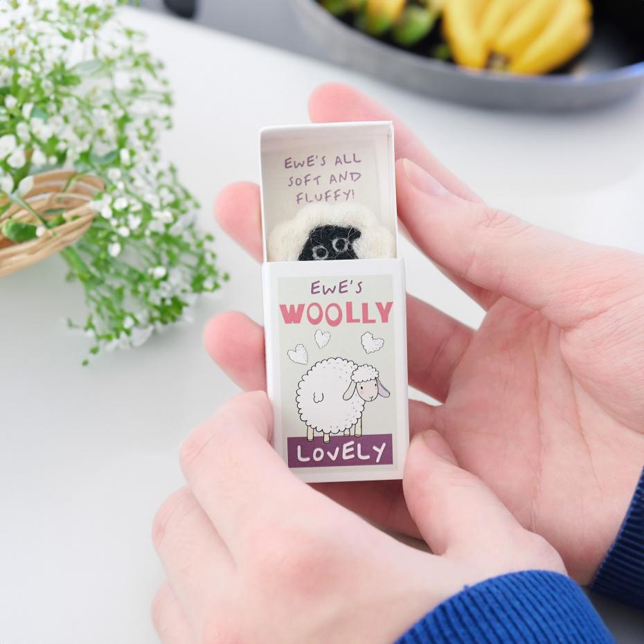 Ewe'sWoolly Lovely In A Matchbox