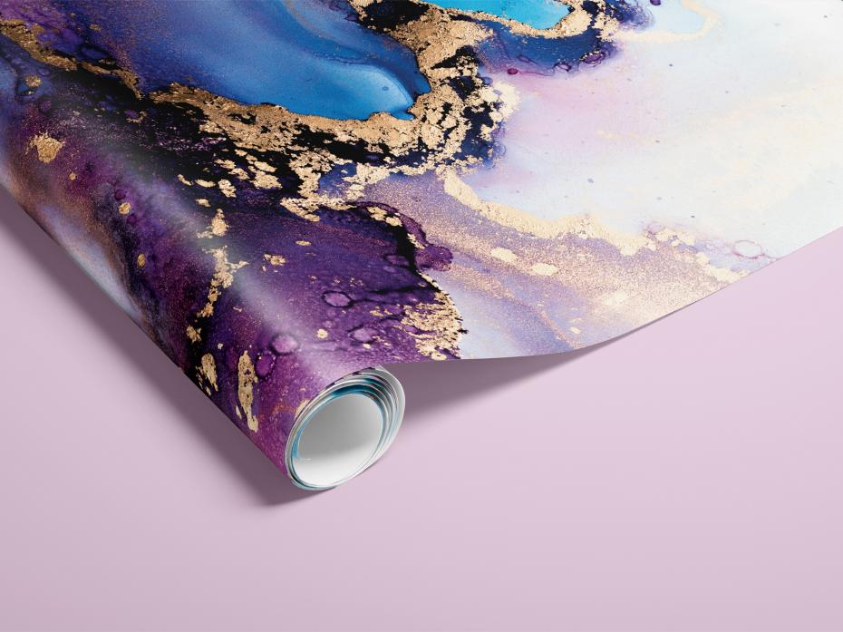 Nebula Gift Wrap Sheet - Rolled Up