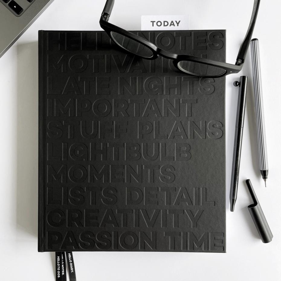 Hello Time Planner Cover Design