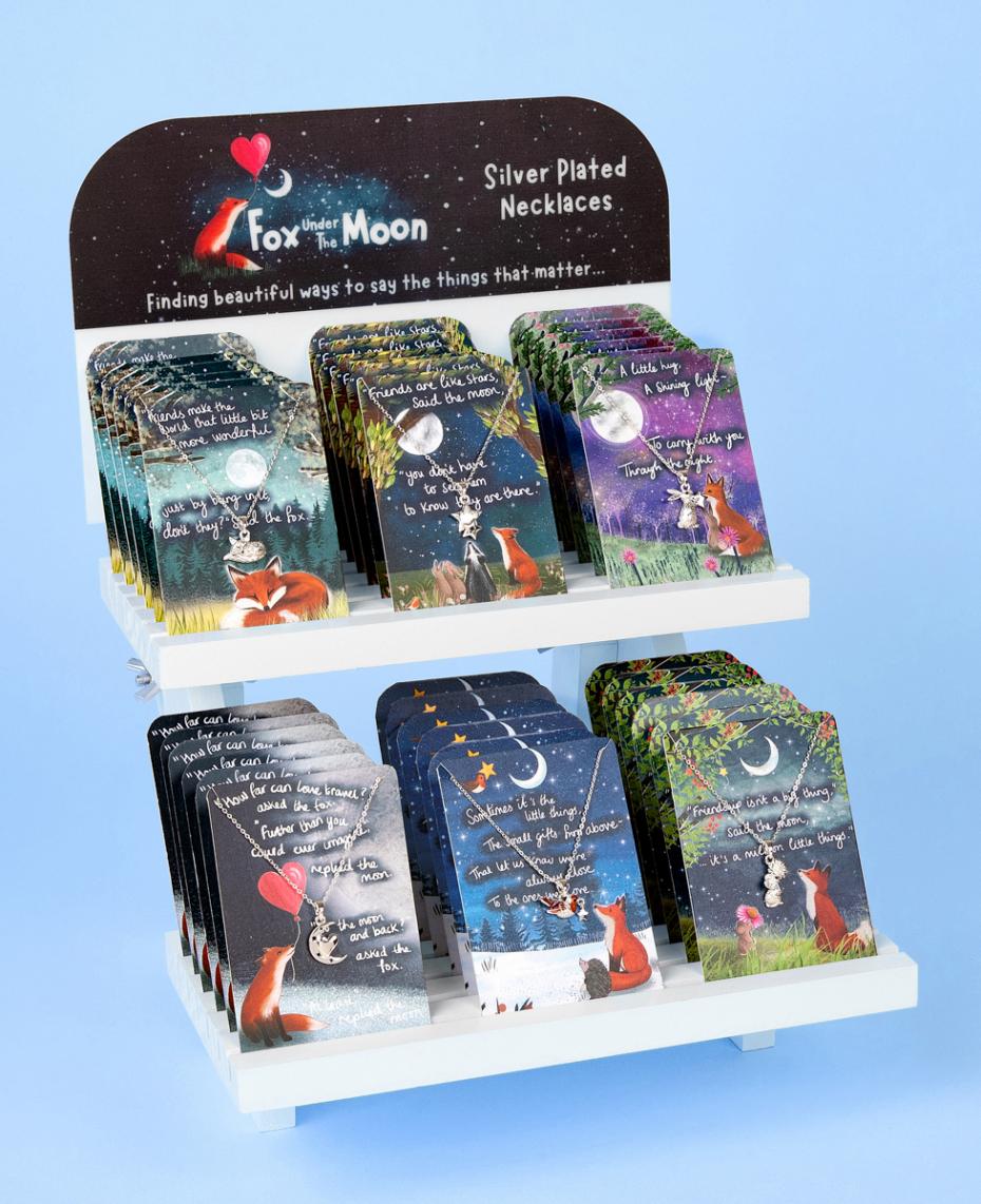 Fox Under the Moon Necklaces