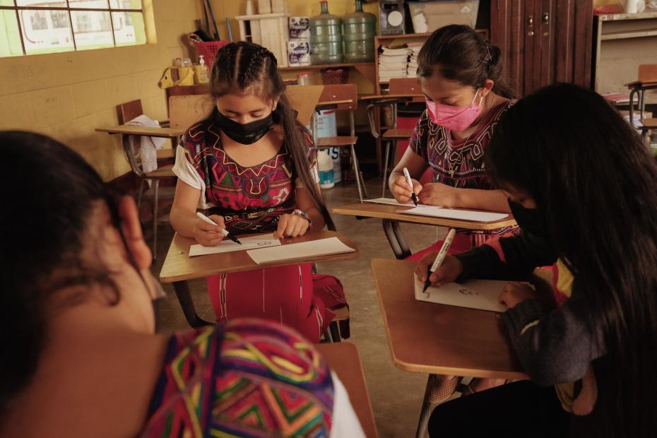 Children's Art Workshop, Guatemala