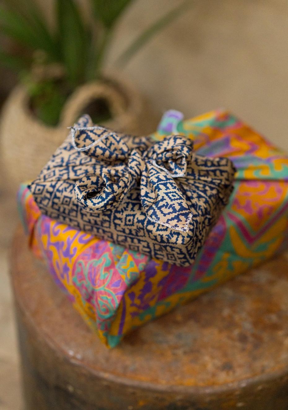 Recycled Sari Gift Wrap