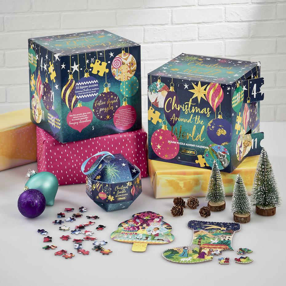 Christmas Around the World Jigsaw Puzzle Advent Calendar -Lifestyle 2