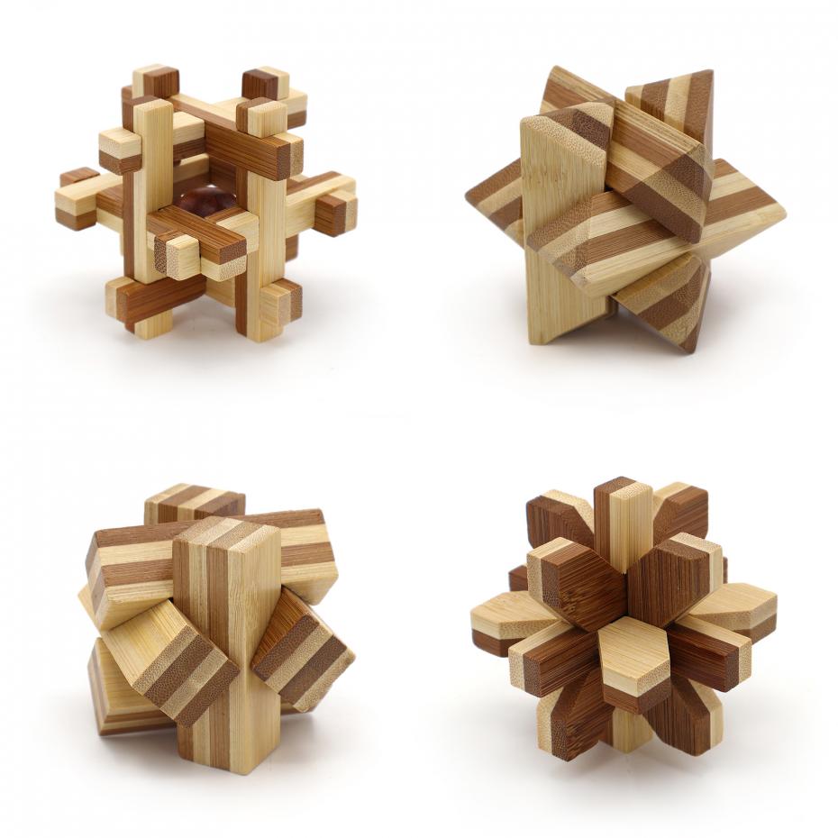 Eco Bamboo Puzzles