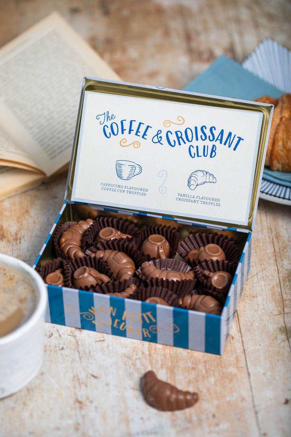 Coffee and Croissant Club contents