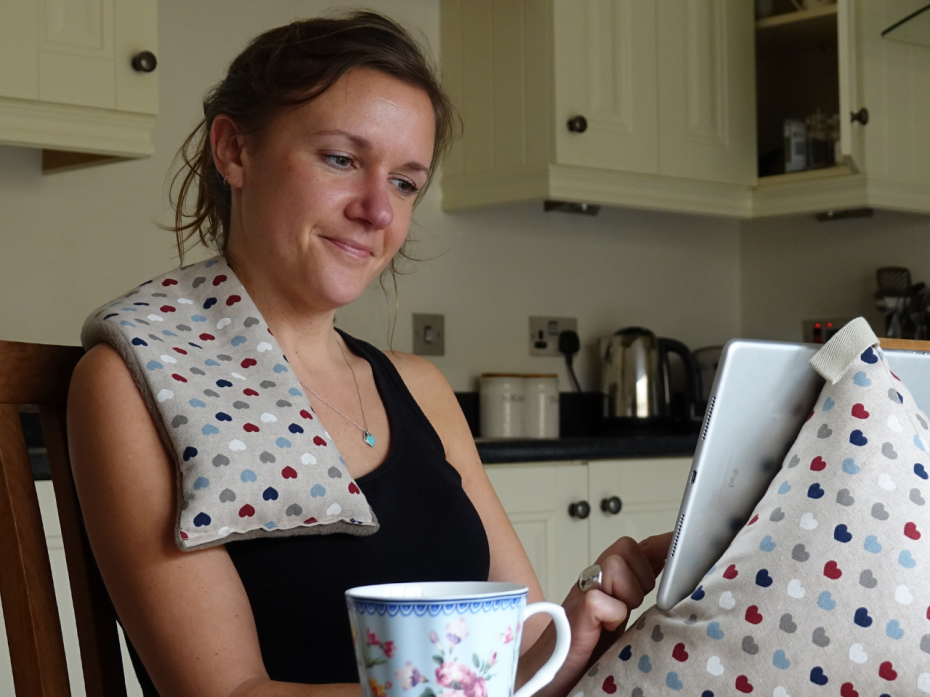 Handmade Microwaveable Duo Fabric Wheat Bag