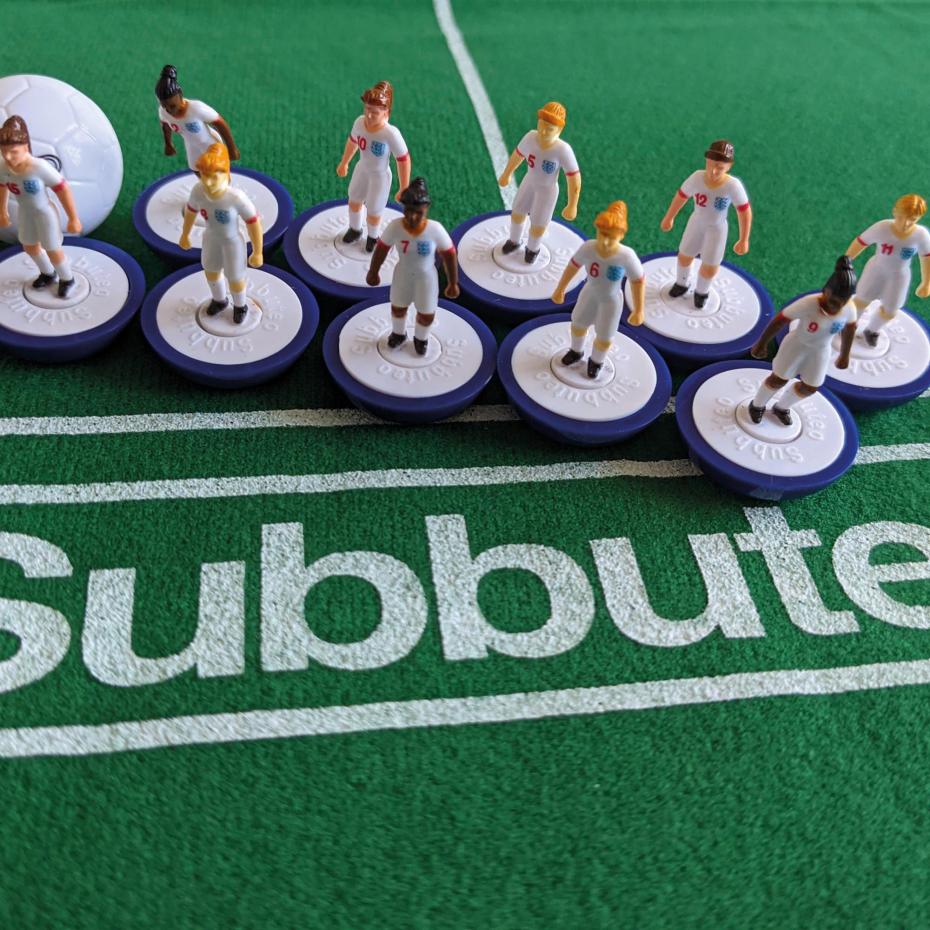 Subbuteo Official England Lionesses Main Game