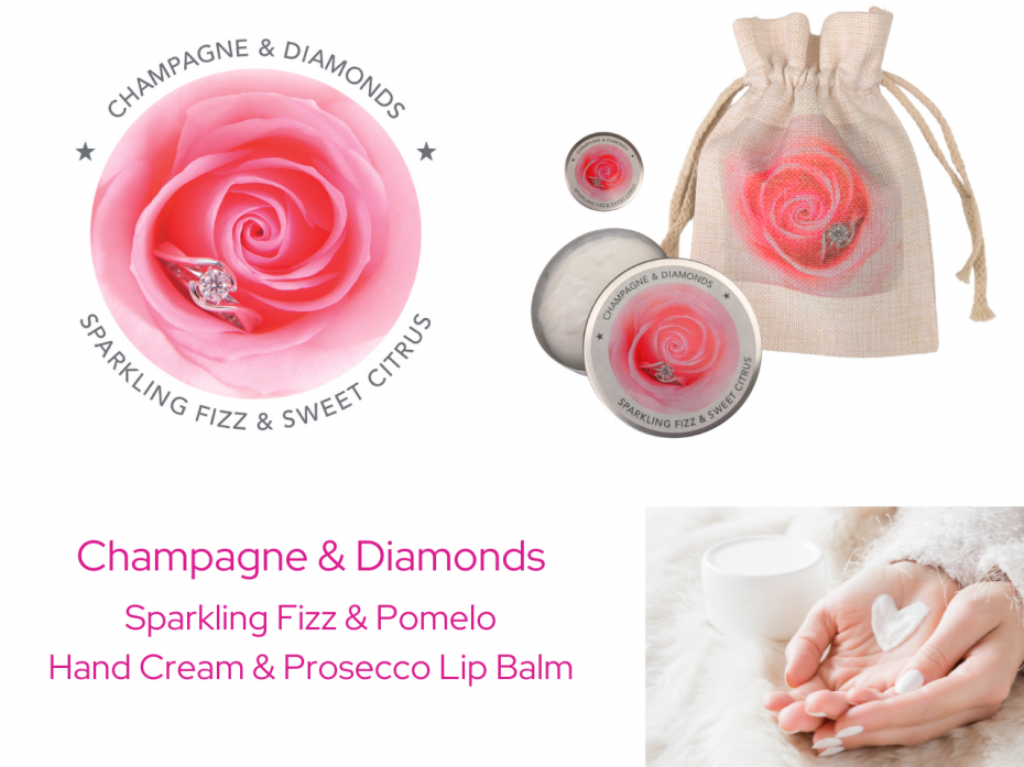 Champagne & Diamonds Beauty Gift Bag