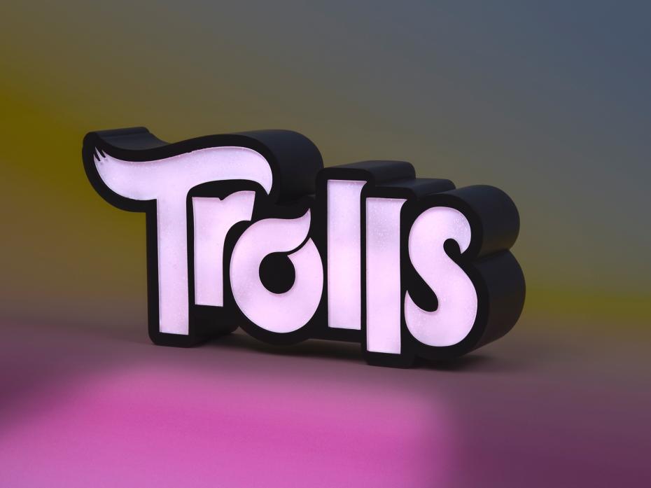 Trolls Logo Light