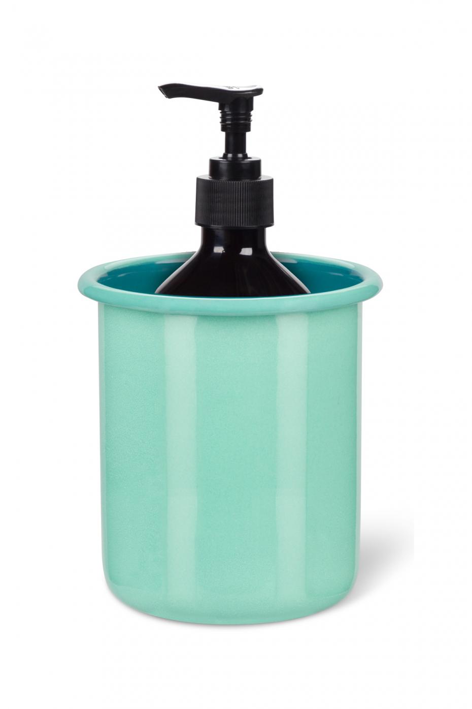 Eau De Nil & Petrol Pot, perfct for liquid pump soap