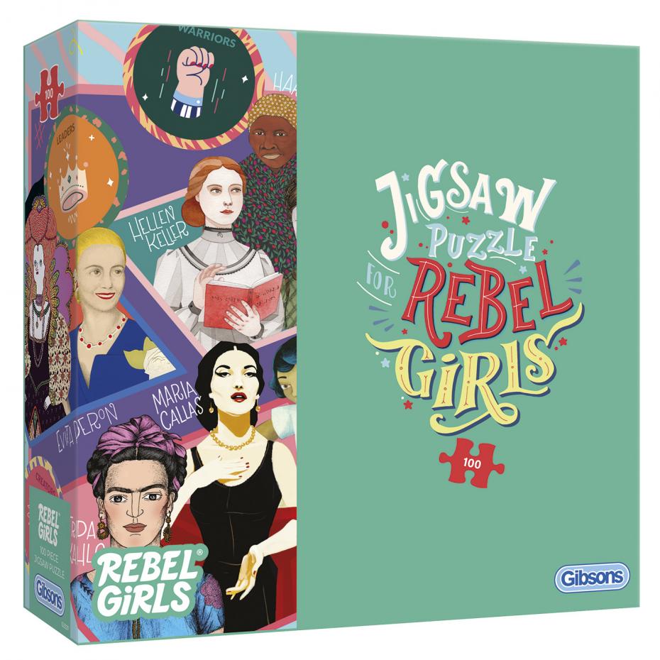 Jigsaw Puzzle for Rebel Girls 100pc Box