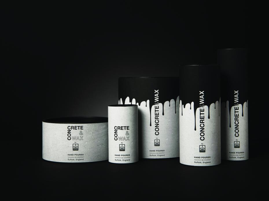CONCRETE & WAX Packaging