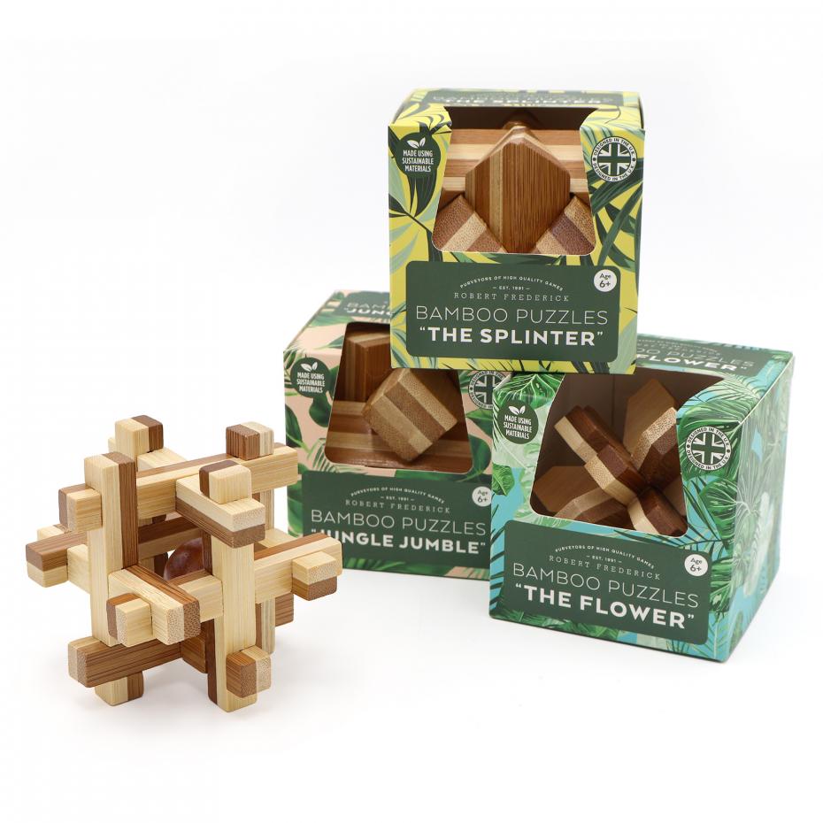 Eco Bamboo Puzzles