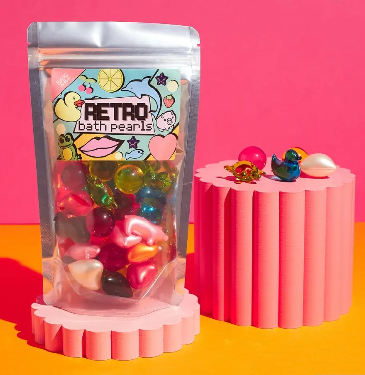 Retro Bath Pearls - Pack of 30
