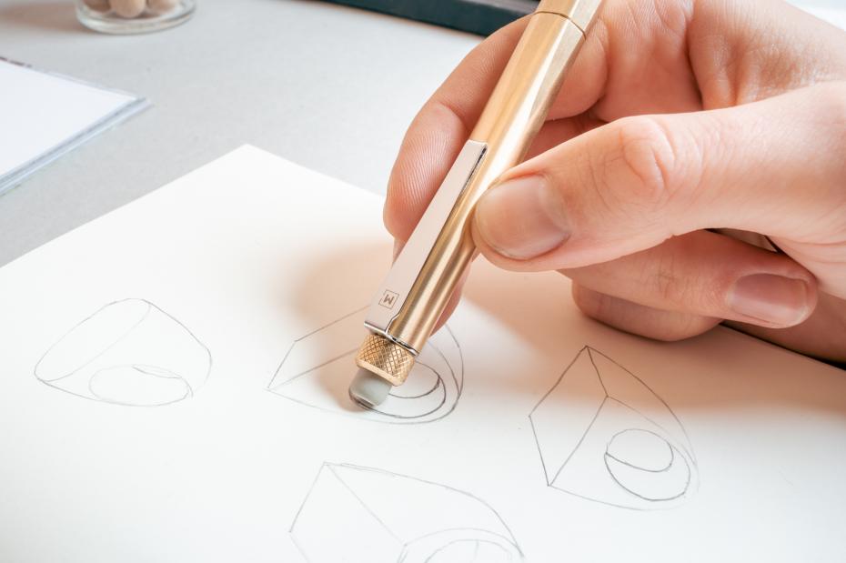 Eco erasers made in Japan