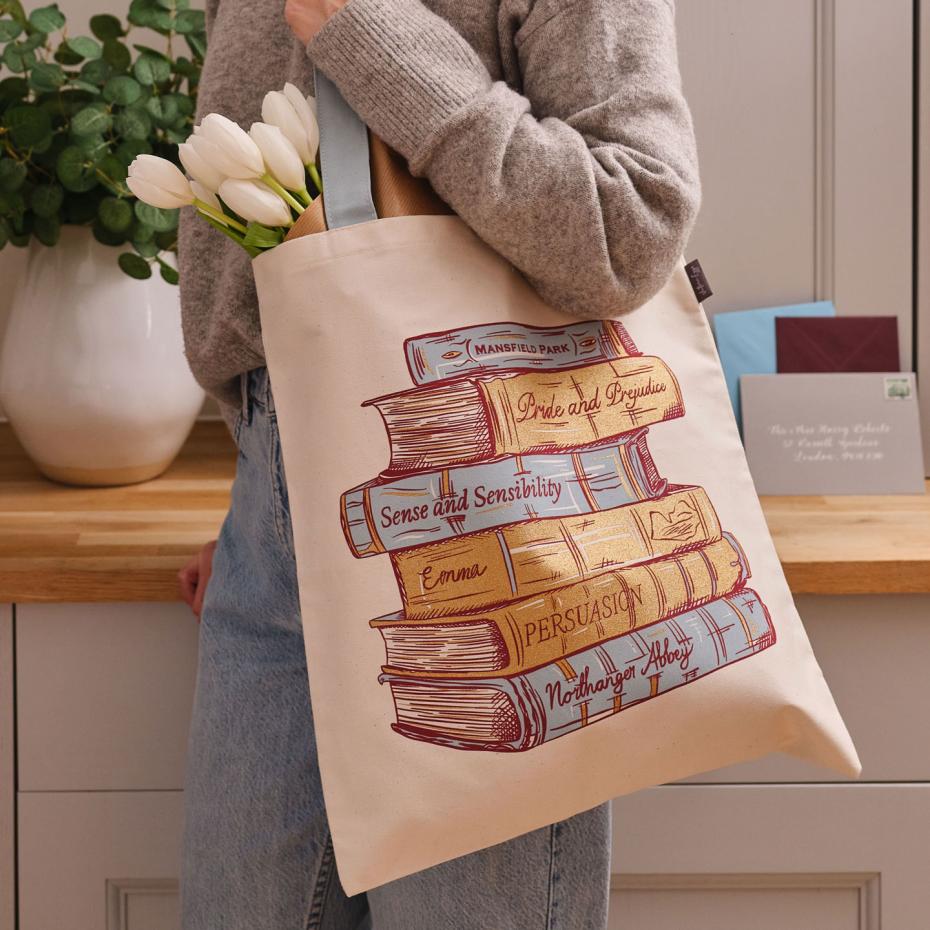 Jane Austen Tote Bag - Front