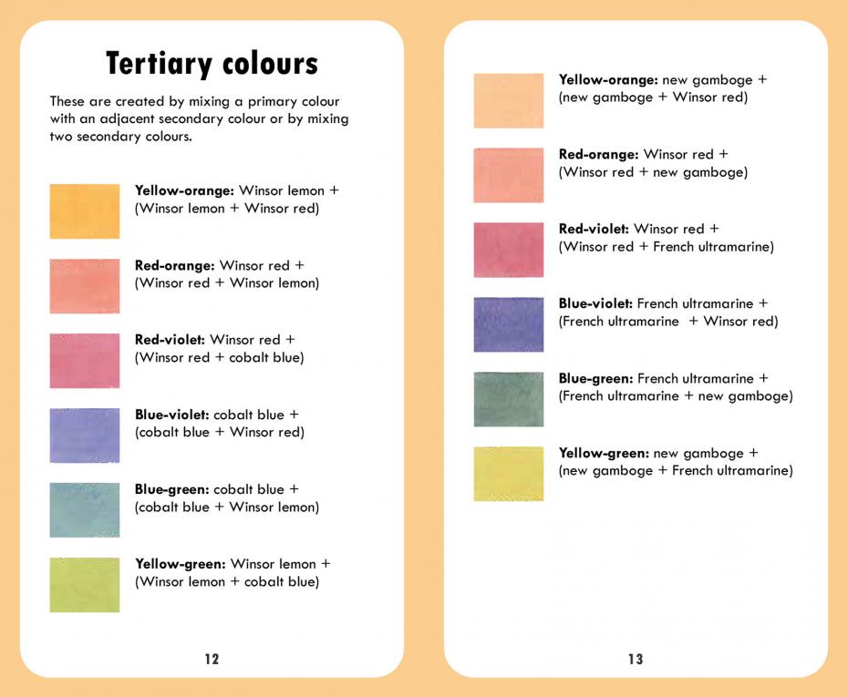 Informative pages from the booklet