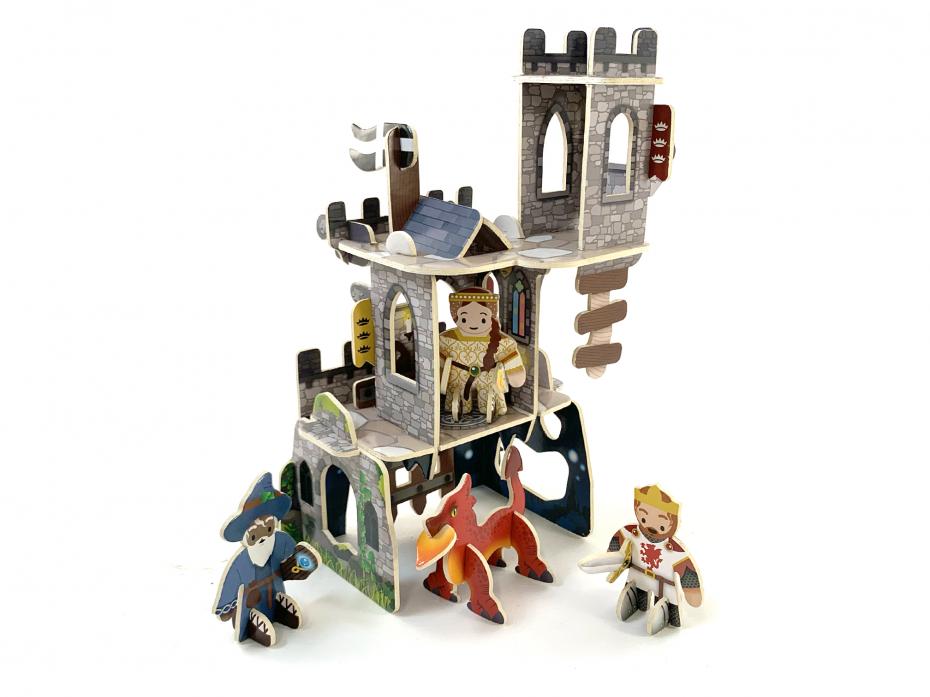 built set, front view