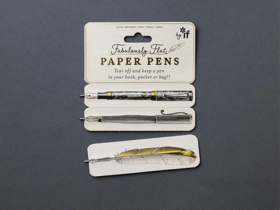 Fabulously Flat Paper Pens