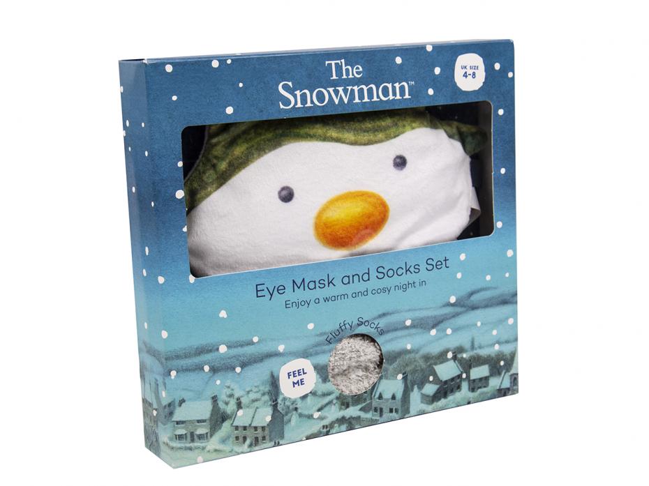 The Snowman Sleeping Mask & Socks