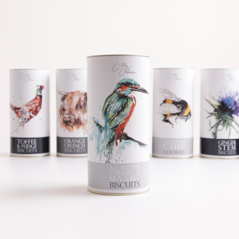 Scrumptious ! Luxury biscuits by Meg Hawkins