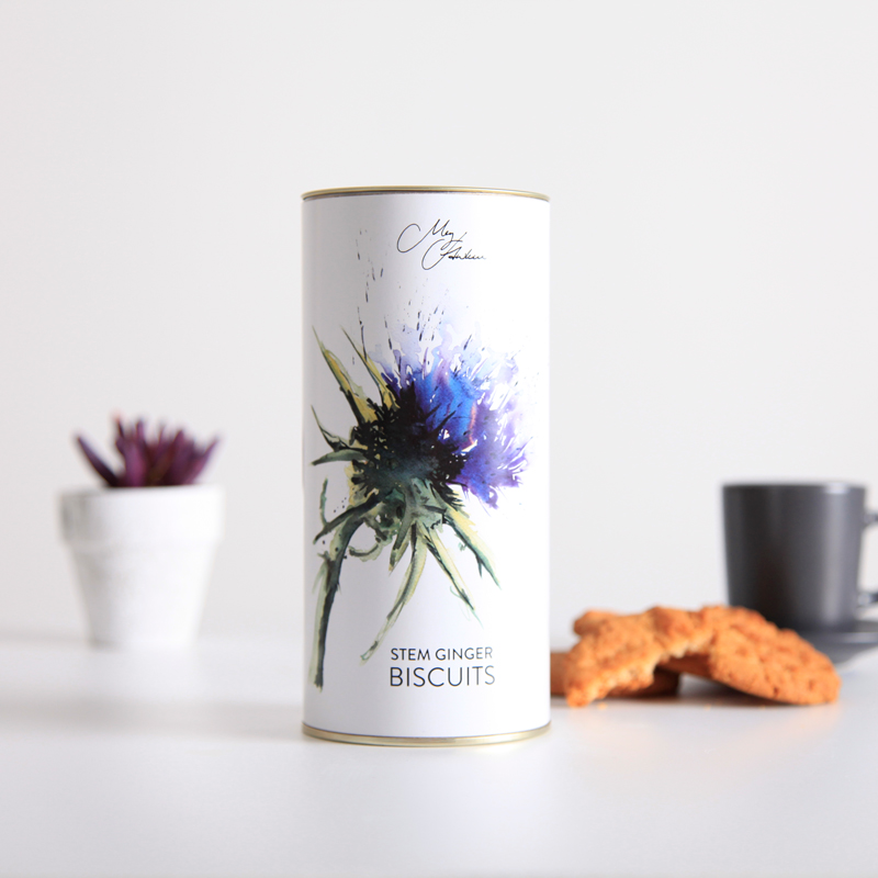 Stem Ginger biscuits - Meg Hawkins range