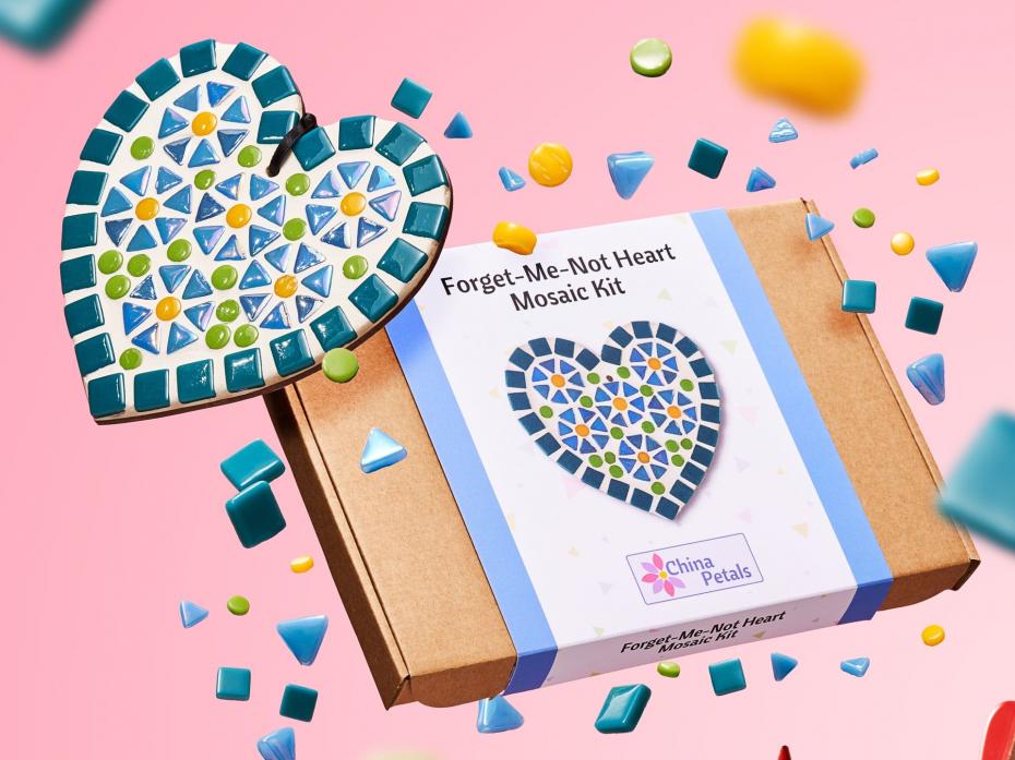Creative photo of Forget-Me-Not Mosaic Kit