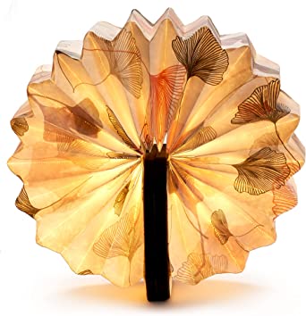 Velvet Accordion Lamp