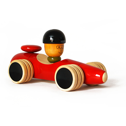 Classic Racing Car Push Toy