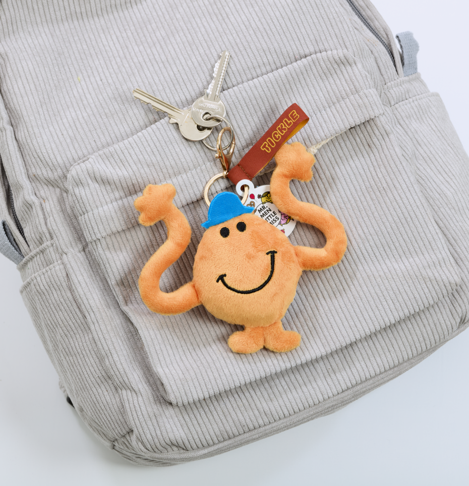Mr. Tickle Plush Keychain