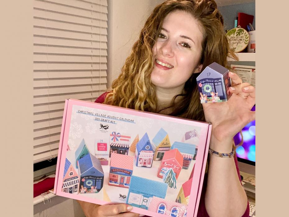 The Packaging, and a completed house, and me, Louise!