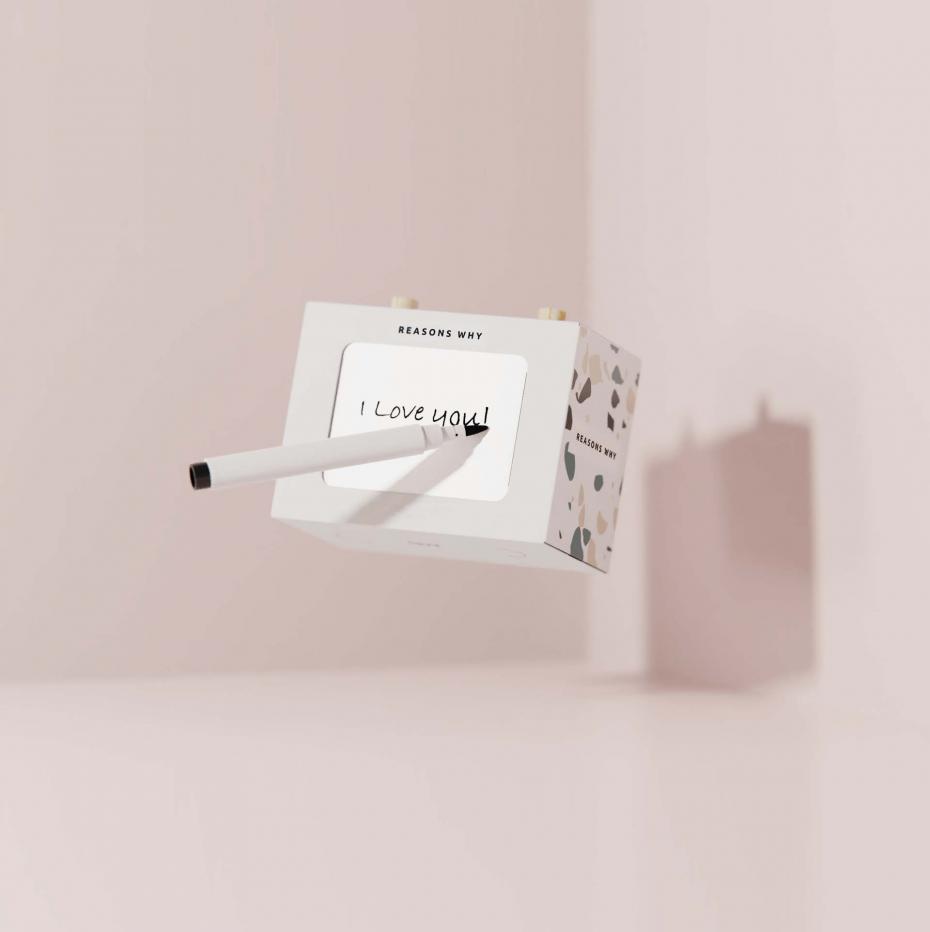 Pikkii 101 Reasons Why Box Floating with Pen