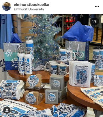 Elmhurst University Homewares Range - Julia Gash x Neil Varsity Line